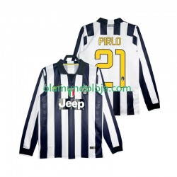 Camisola Juventus Pirlo 21 2014 2015 Retro Homem Equipamento Primeiro Manga Comprida